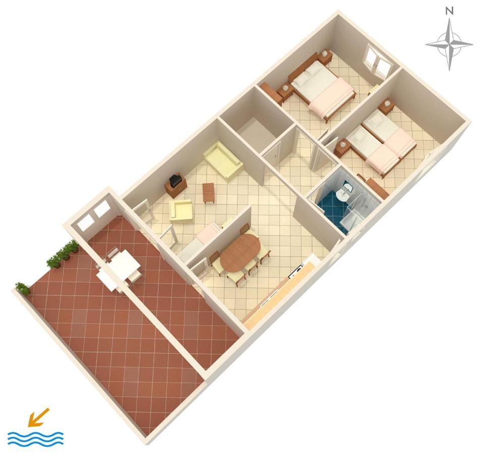 Apartment Mandre 523B โคลัน ภายนอก รูปภาพ